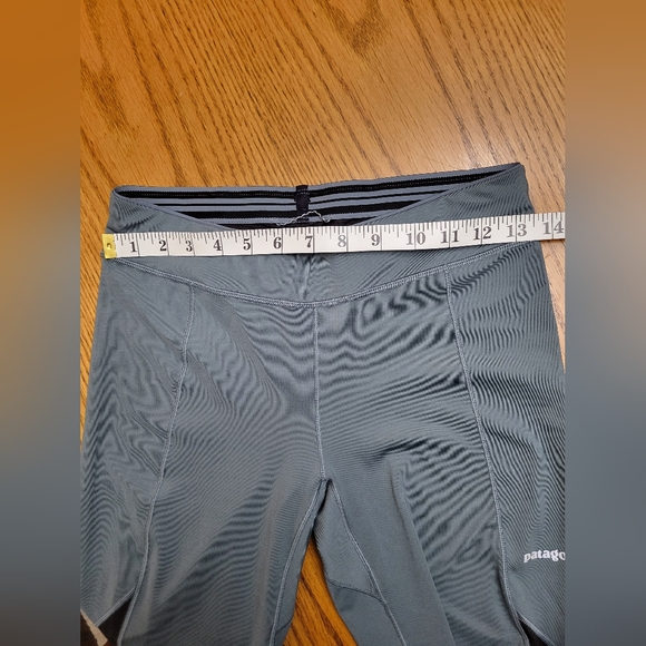 Patagonia Women's Endless Run Tights Plume Grey Light Plume Grey X-Dye Medium - Picture 7 of 11